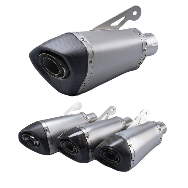 AK Escape Muffler DB Killer BM S1000 S1000RR S1000R 2010-2014 Carbon Steel Motorcycle Exhaust System Modification New Condition