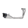 Full Motorcycle Systems Exhaust Escape Front Link Pipe MT09 XSR900 Yoshimura Race AT2 Stainless W/ Stainless Muffler 2021-2024