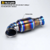 For KTM Duke 250 Duke 390 RC390 Titanium Motorcycle Exhaust Middle Pipe Escape Moto Catalyst Tube New Condition Decat Pipe