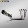 New GSX-S1000 Motorcycle Exhaust System Full Titanium Alloy Modification AR Escape Muffler Carbon Box Packaging for Suzuki