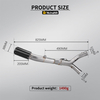 Project CR-T Titanium Alloy Racing SC Exhaust slip on Line for YAMAHA YZF R1 MT10 2015-2024