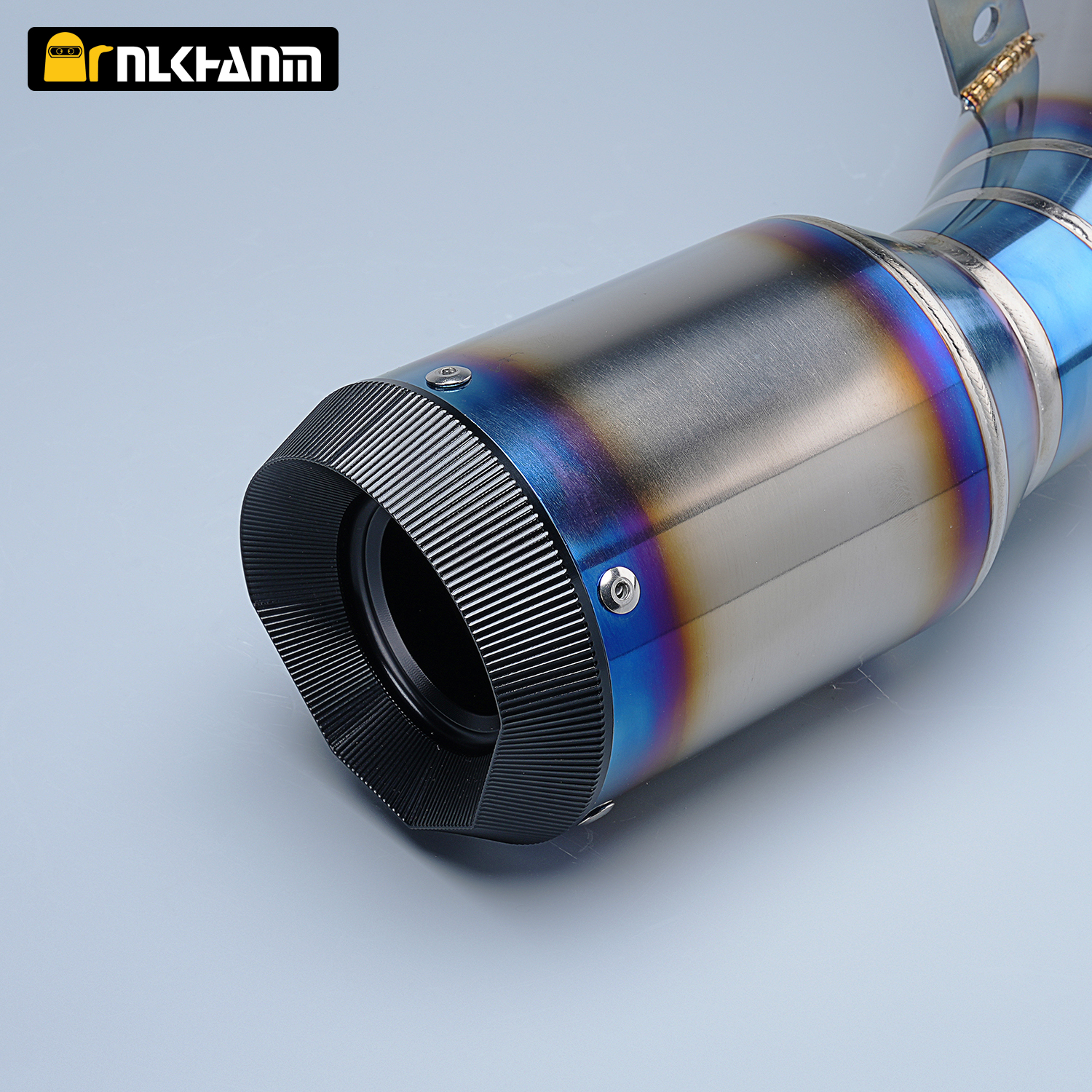 High Quality Custom Racing Performance Motorcycle Exhaust Muffler Original Location ZX6R 636 2009-2019 Made Carbon Stainless